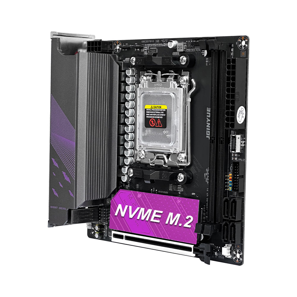JGINYUE B650 ITX Placa-mãe DDR - X870E Atx Motherboard avaliação e preço